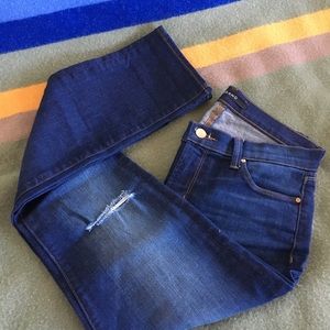 Like New J Brand Alta Skinny Distressed Jeans